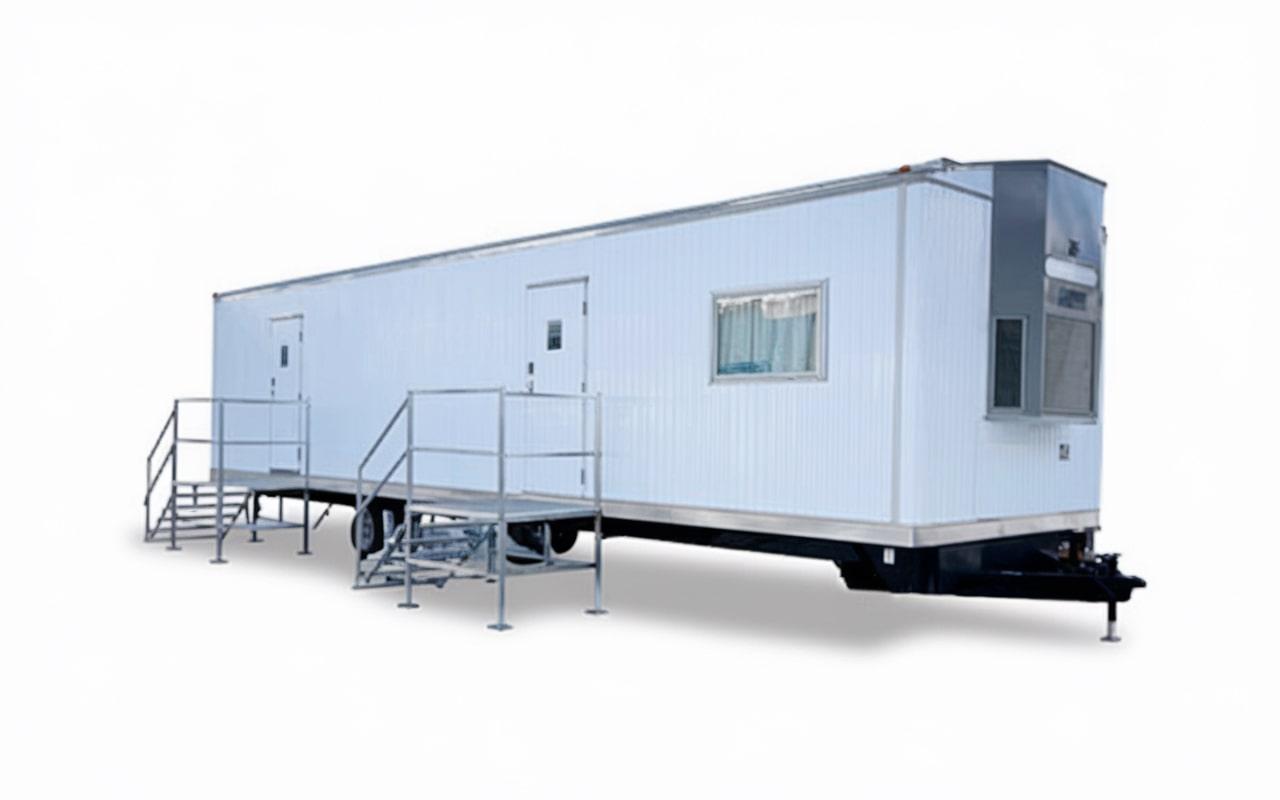 office trailers come in a variety of sizes, ranging from 8 feet to 60 feet in length